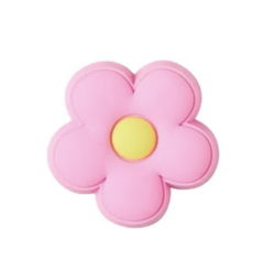 PIN CROCS PINK DAISY UN