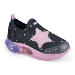 TÊNIS SPACE WAVE NAVAL/ESTRELA ROSA