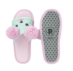 PANTUFA SLIPPER URSINHA POMPOM