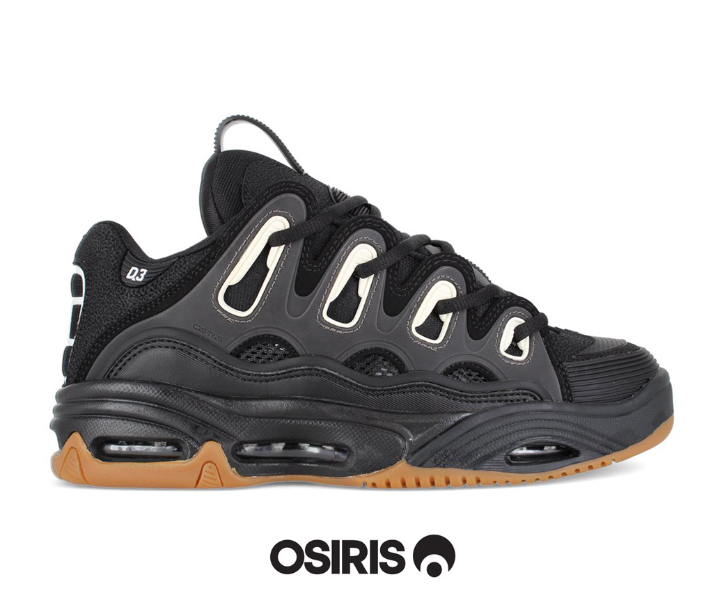 Zapatillas Osiris D3 2001 Black Gum Osiris Arg