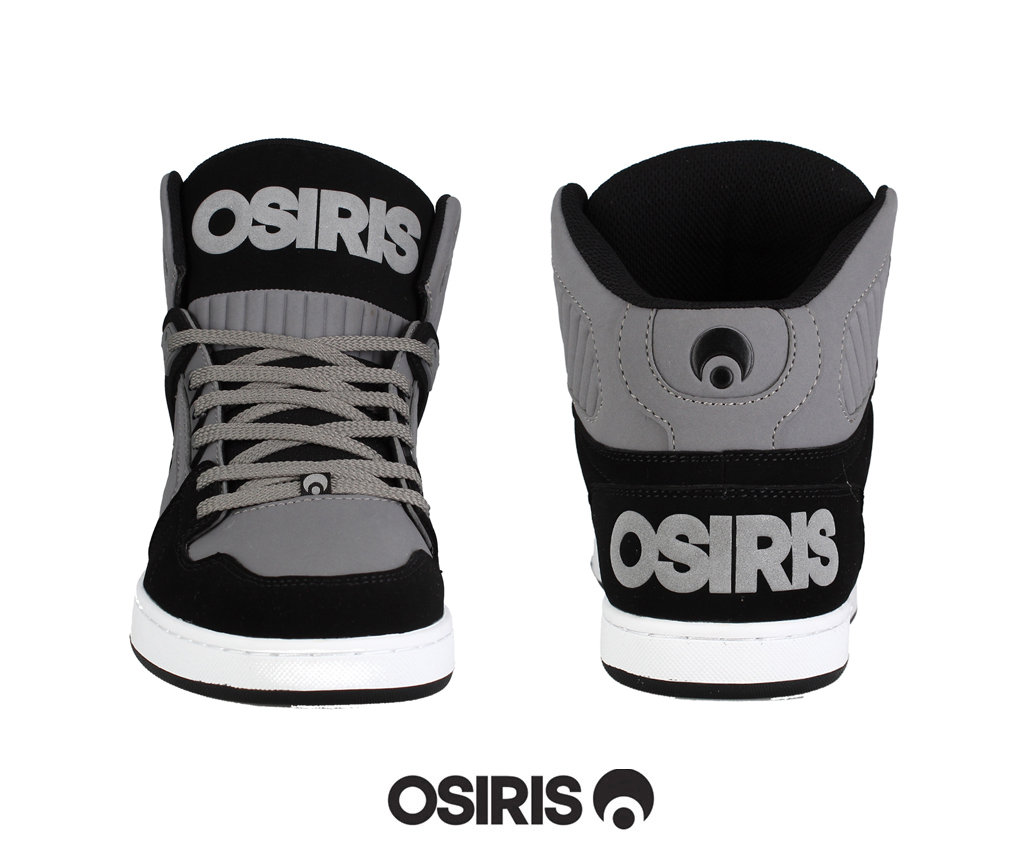 Zapatillas Osiris Nyc 83 Black Grey White Osiris Arg