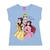 Blusa Manga Curta Infantil Princesas Malwee Ref. 87687 na internet