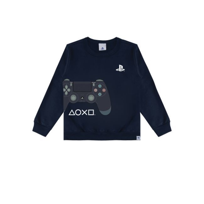 Moletom playstation azul cheap