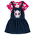 Conjunto Infantil Menina Body e Salopete Malwee Ref. 97943