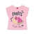 Conjunto Infantil Manga Curta Menina Bee Loop Ref. 13936 - loja online