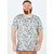 Camiseta Masculina Floral Plus Size Malwee Ref. 104185