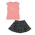 Conjunto Infantil Menina Short Saia Pulla Bulla Ref. 37816