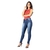Calça Jeans Plus Size Feminina Skinny Muito Mais Ref. 00319