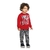 Conjunto Moletom Infantil Menino WRK 1 ao 3 Ref. 62378