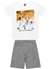 Conjunto Juvenil Camiseta E Short Menino Bee Loop Ref. 13961 - comprar online