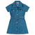 Vestido Infantil Jeans Carinhoso 4 ao 8 Ref. 98507 - comprar online