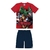 Conjunto Infantil Menino Vingadores Malwee 4 ao 8 Ref. 83167