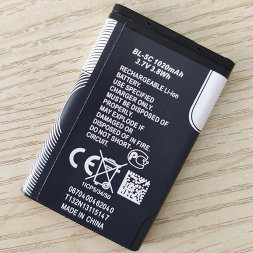 Bateria Pila Compatible Con Nokia Bl-5c Bl5c 1020mah 3.7v