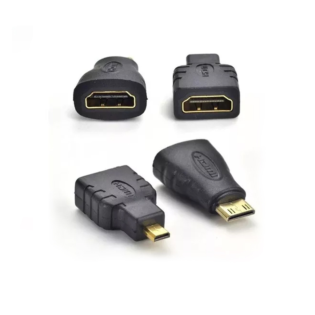 Adaptador HDMI 1.5m con Mini y Micro HDMI CB192