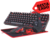 COMBO GAMER REDRAGON ESSENTIAL K552-BB MOUSE/TECLADO/AURICULAR/PAD