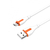 CABLE MICRO USB 2MTS LDNIO 2,1A CHARGING DATA CABLE LS572 ORANGE/GREEN - comprar online