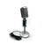 MICROFONO PC NOGA MIC-2030 RETRO PLATEADO - comprar online