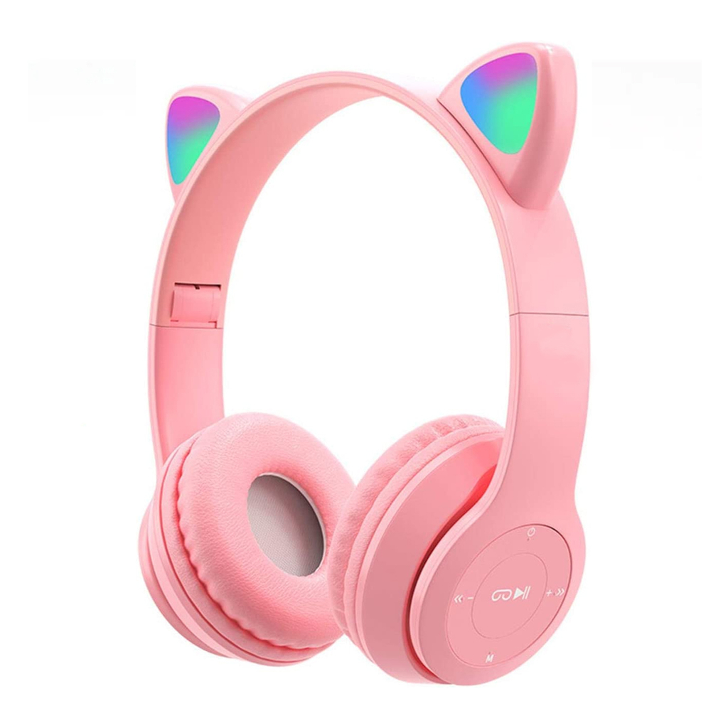 AURICULAR BLUETOOTH NOGA GATITO ARIS NG C473BT ROSA BT5.0 6HORAS 10MTS