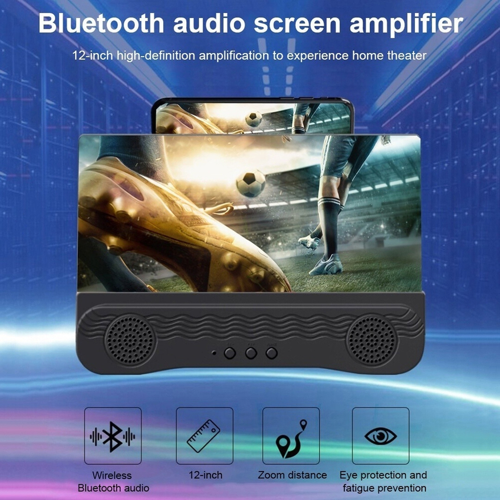 Amplificador De Pantalla Para Celular Bluetooth Con Altavoz