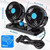 VENTILADOR DOBLE MINI PARA AUTO SQ-X312 4" 24V 3 VELOCIDADES/360° - SEEL COMPUTACIÓN