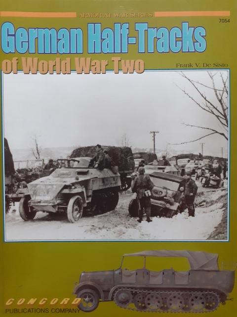 Concord 7054 German Half-Traks of WWII