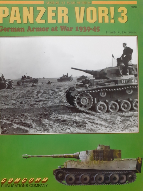 Concord 7060 Panzer Vor! 3 German armor at war 1939-45