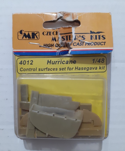 Cmk 1/48 4012 Hurricane Control Surfaces Set