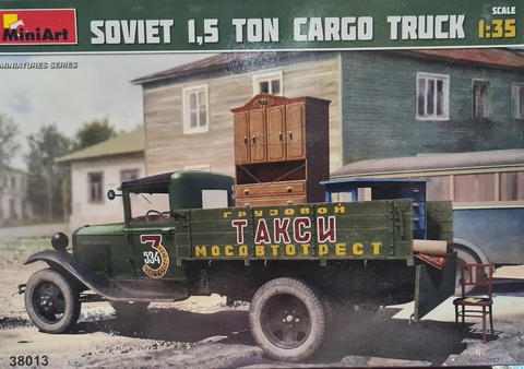 Miniart 1/35 38013 Soviet 1,5ton Cargo Truck