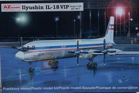 AZmodel 1/144 AZ14417 Ilyushin Il-18 VIP