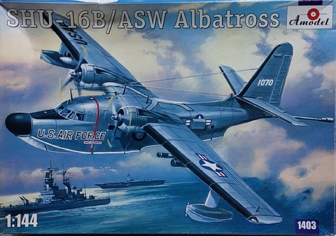 A-model 1/144 1403 SHU-16B / ASW Albatross Sm (incluye partes HU-16A Armada)