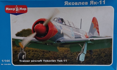 Mikro Mir 1/144 144-004 trainer Aircraft Yakovlev Yak-11 (2 en 1)