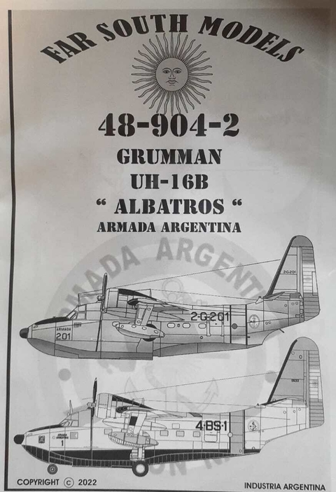 Far South Models 1/48 48-904-2 Grumman Uh-16B Albatros