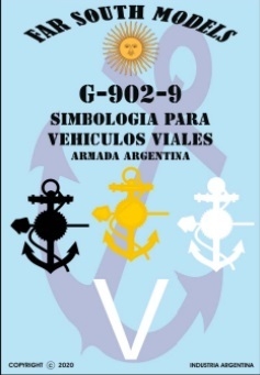Far South Models G-902-9 Simbologia p/ Vehiculos Viales - Armada Argentina