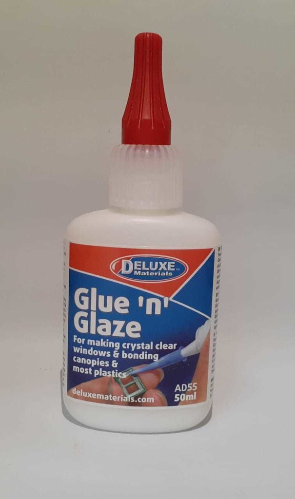 Deluxe Glue n Glaze Pegamento Transparencias Modelismo 50ml