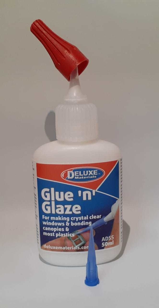 Deluxe Glue n Glaze Pegamento Transparencias Modelismo 50ml