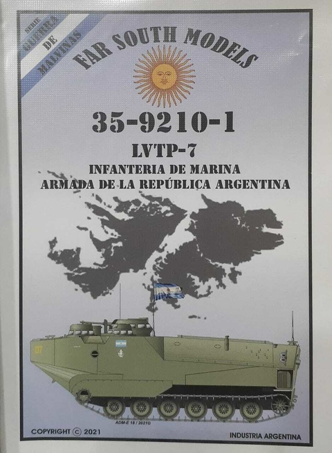 Far South Models 1/35 35-9210-1 LVTP-7 Infanteria de Marina / Armada de la Republica Arg