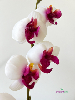 Maceta con orquidea 45 cm - ambientartedeco