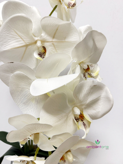 Maceta con orquidea 12x50 cm - comprar online