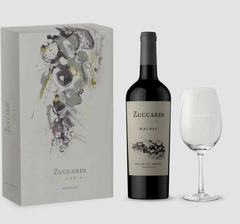 Estuche Zuccardi serie A con copón cristal