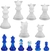 pack 6 piezas 3 d ajedrez