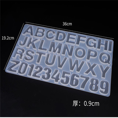 mini letras para personalizar para pulseras o resina de 7 mm diametro y 4mm  espesor