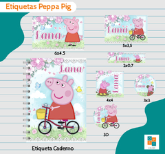 Kit Etiquetas - Peppa Pig