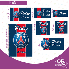 Kit Etiqueta PSG