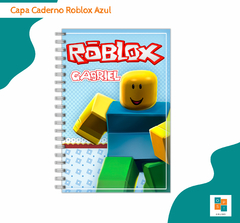 Capa Adesivo Roblox Azul