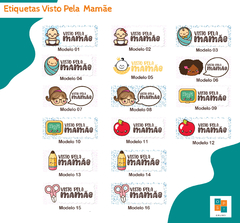 Etiquetas Visto pela mamãe - comprar online