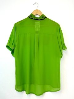 Camisa Verde Vintage (GG) na internet