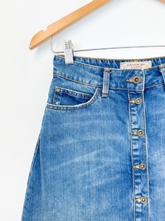 Saia Jeans Botões (P) - comprar online