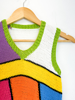 Pullover Tricot Mondrian (P) - comprar online