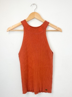 Blusa Tricot Terracota (M)