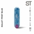 Vibrador Bullet Print Blue ST